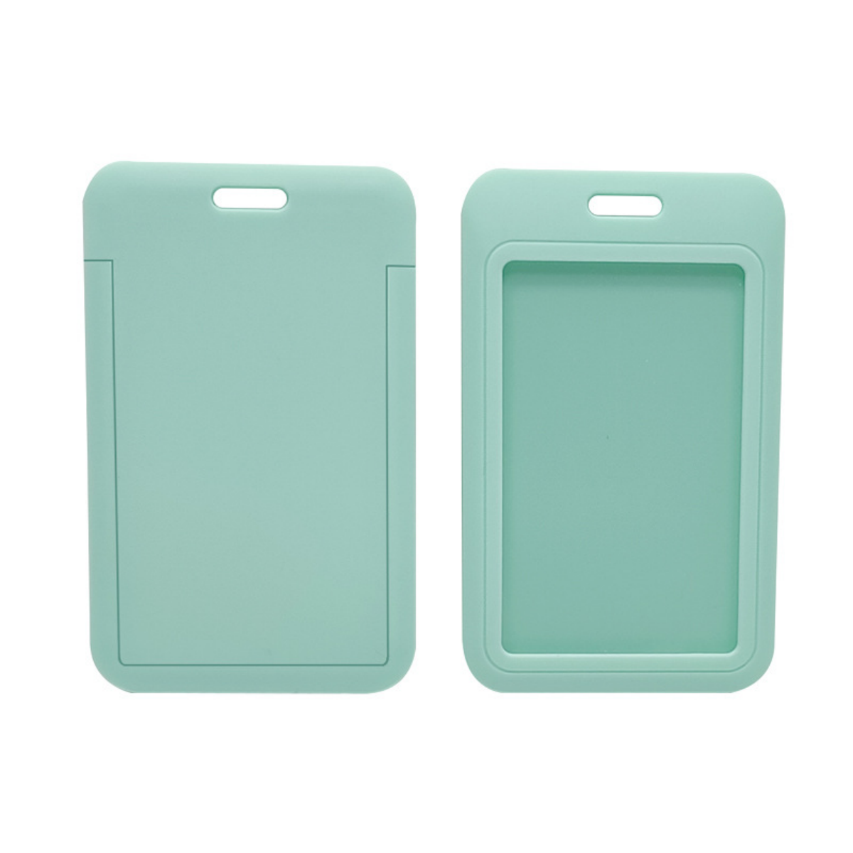 Horizontal Slide-In Durable ABS ID Badge Holder Case