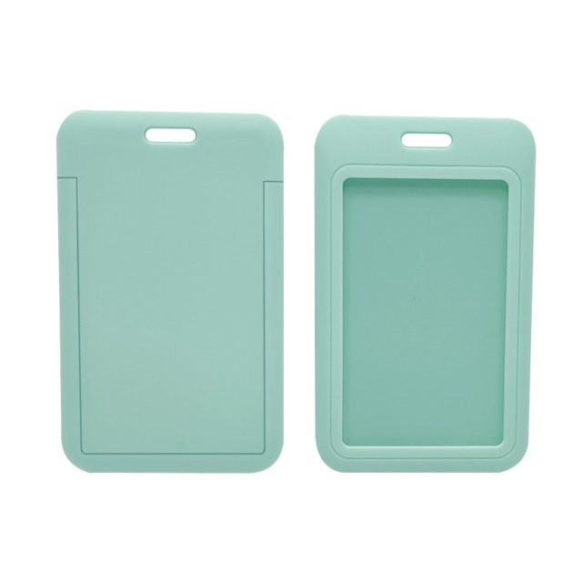 Horizontal Slide-In Durable ABS ID Badge Holder Case