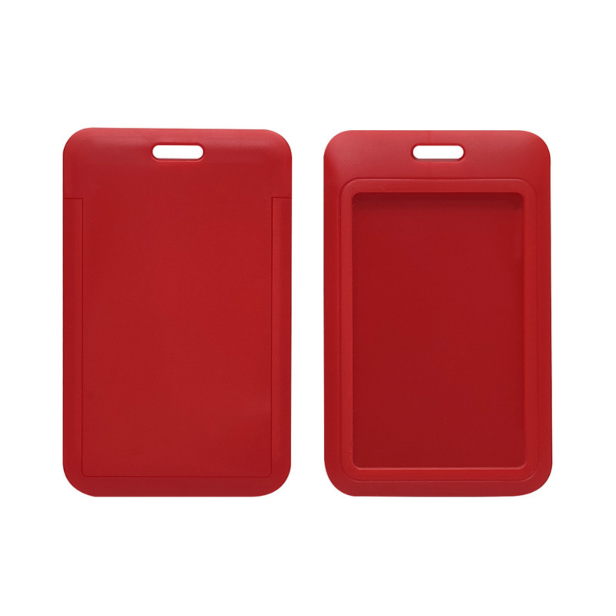 Horizontal Slide-In Durable ABS ID Badge Holder Case
