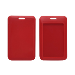 Horizontal Slide-In Durable ABS ID Badge Holder Case
