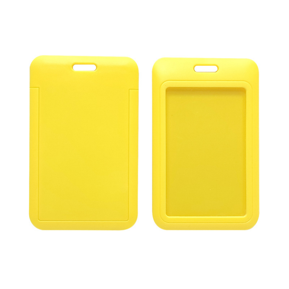 Horizontal Slide-In Durable ABS ID Badge Holder Case