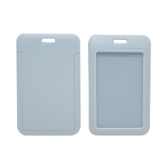 Horizontal Slide-In Durable ABS ID Badge Holder Case