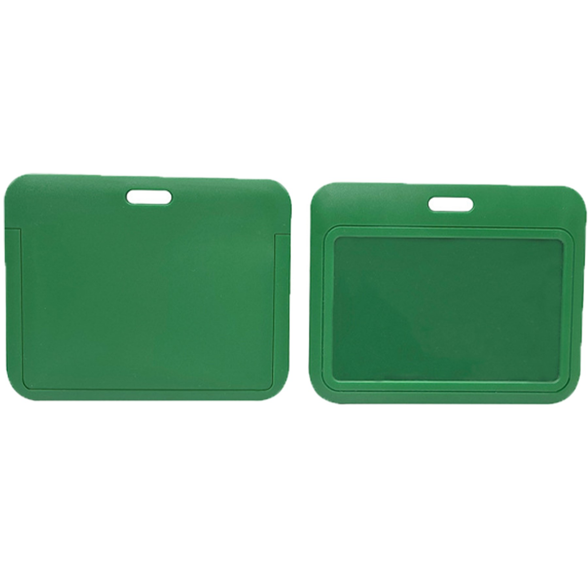 Horizontal Slide-In Durable ABS ID Badge Holder Case