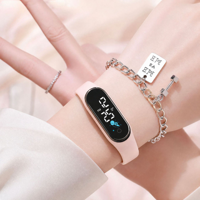 LED Digital Silicone Watch