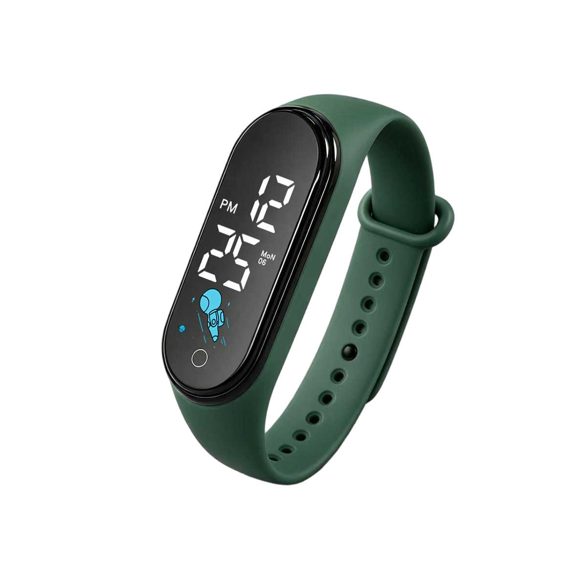 LED Digital Silicone Watch
