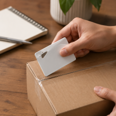 Letter Opener with Business Card Slot