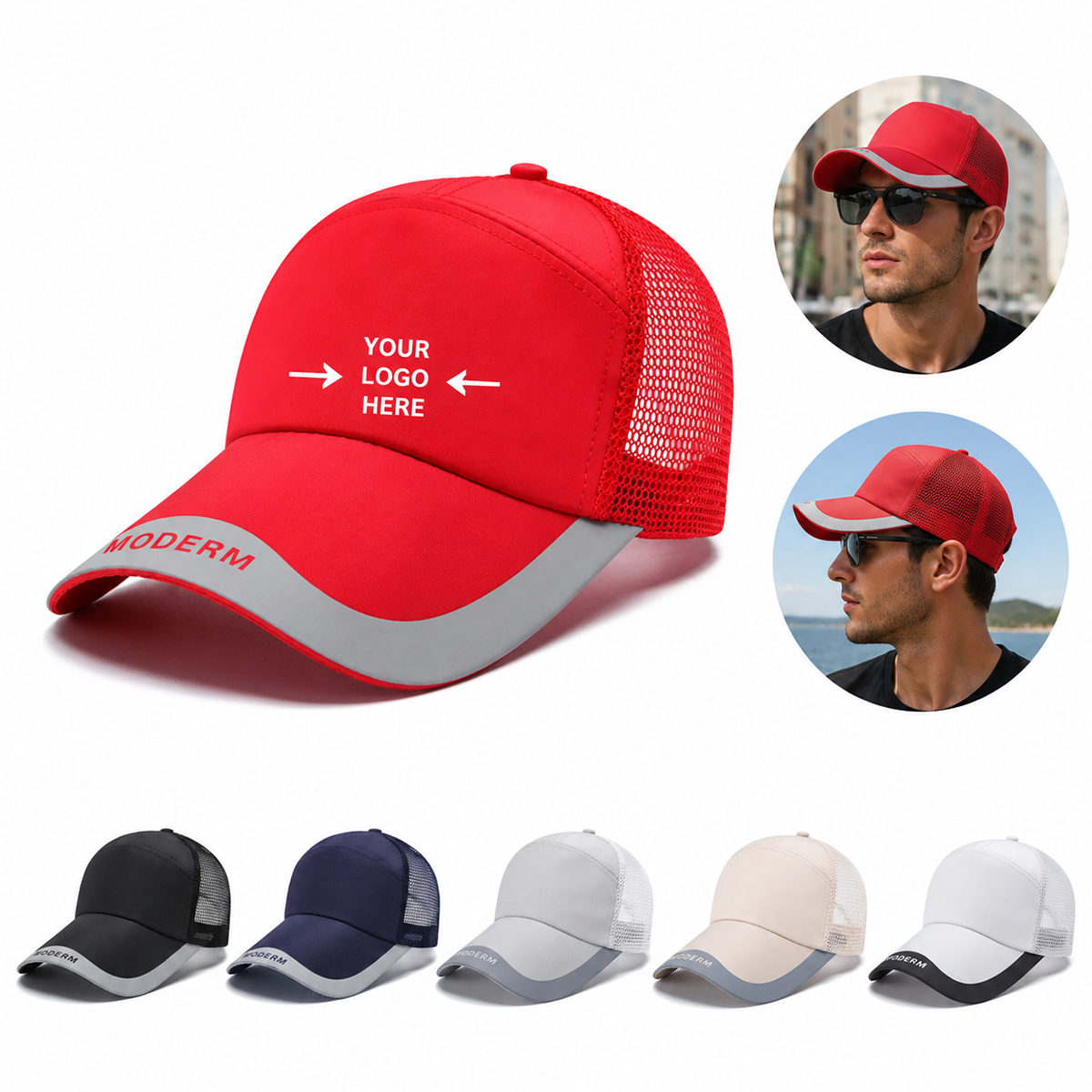 Mesh Back Trucker Cap