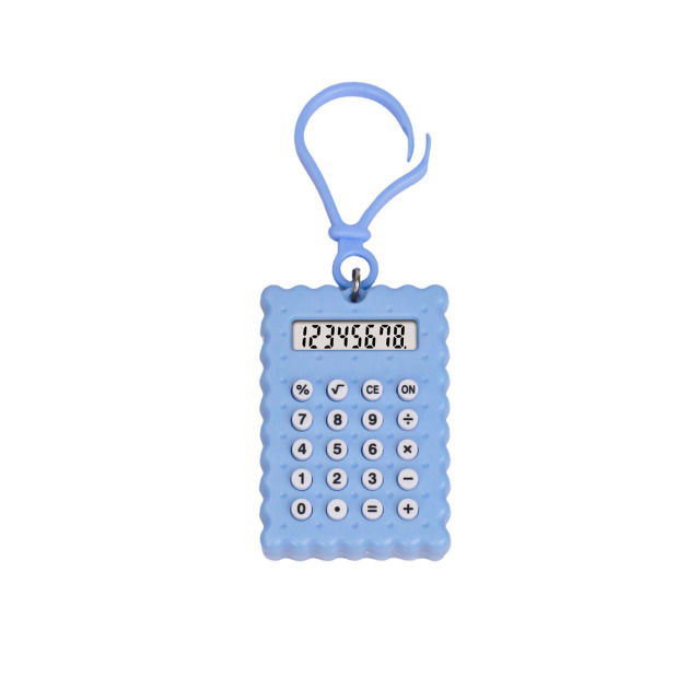 Mini Calculator Keychain