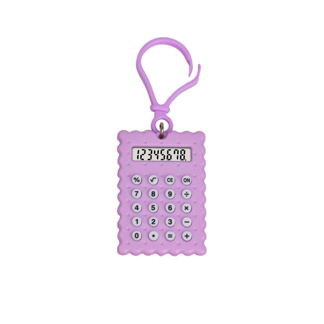 Mini Calculator Keychain