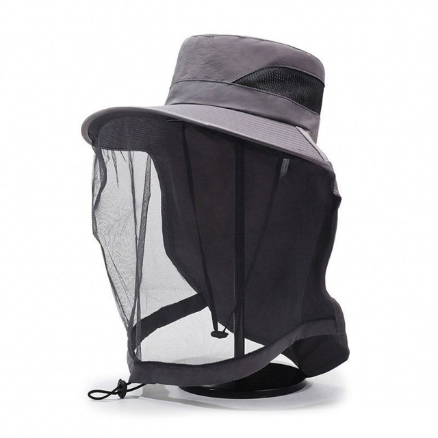 Mosquito Repellent Fishing Hat with Face Cover