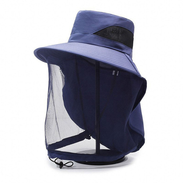 Mosquito Repellent Fishing Hat with Face Cover