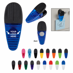 Multi-Purpose Magnetic Plastic Clip Translucent