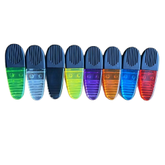 Multi-Purpose Magnetic Plastic Clip Translucent