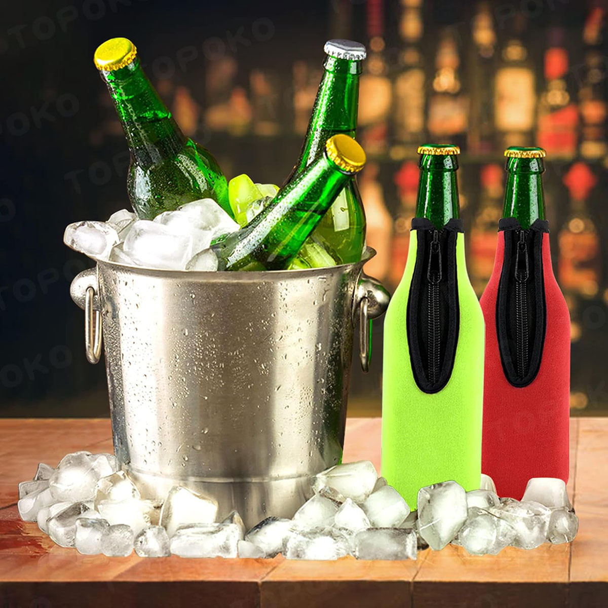 Neoprene Bottle Cooler Sleeve