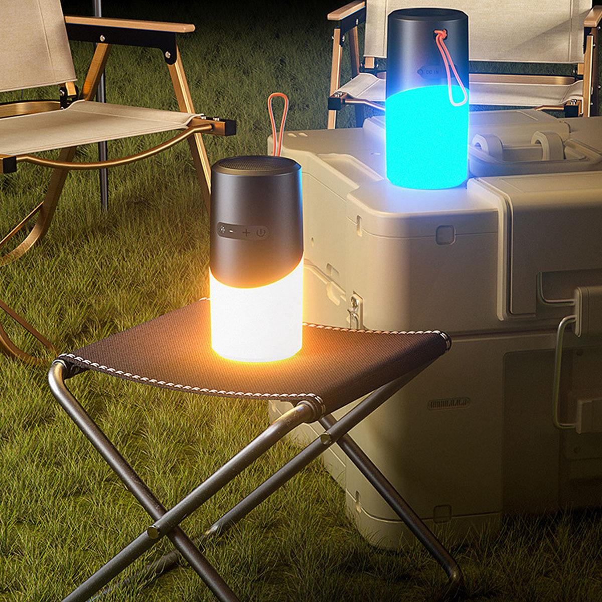 Outdoor Bluetooth Speaker With RGB Light