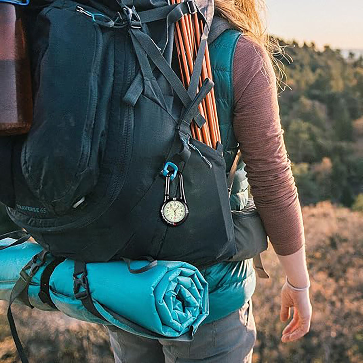 Outdoor Multifunctional Carabiner Watch