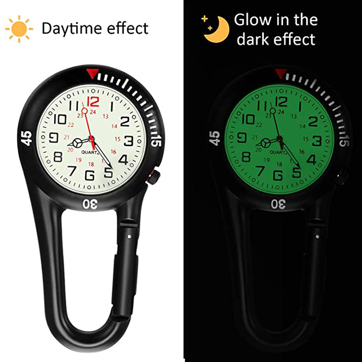Outdoor Multifunctional Carabiner Watch