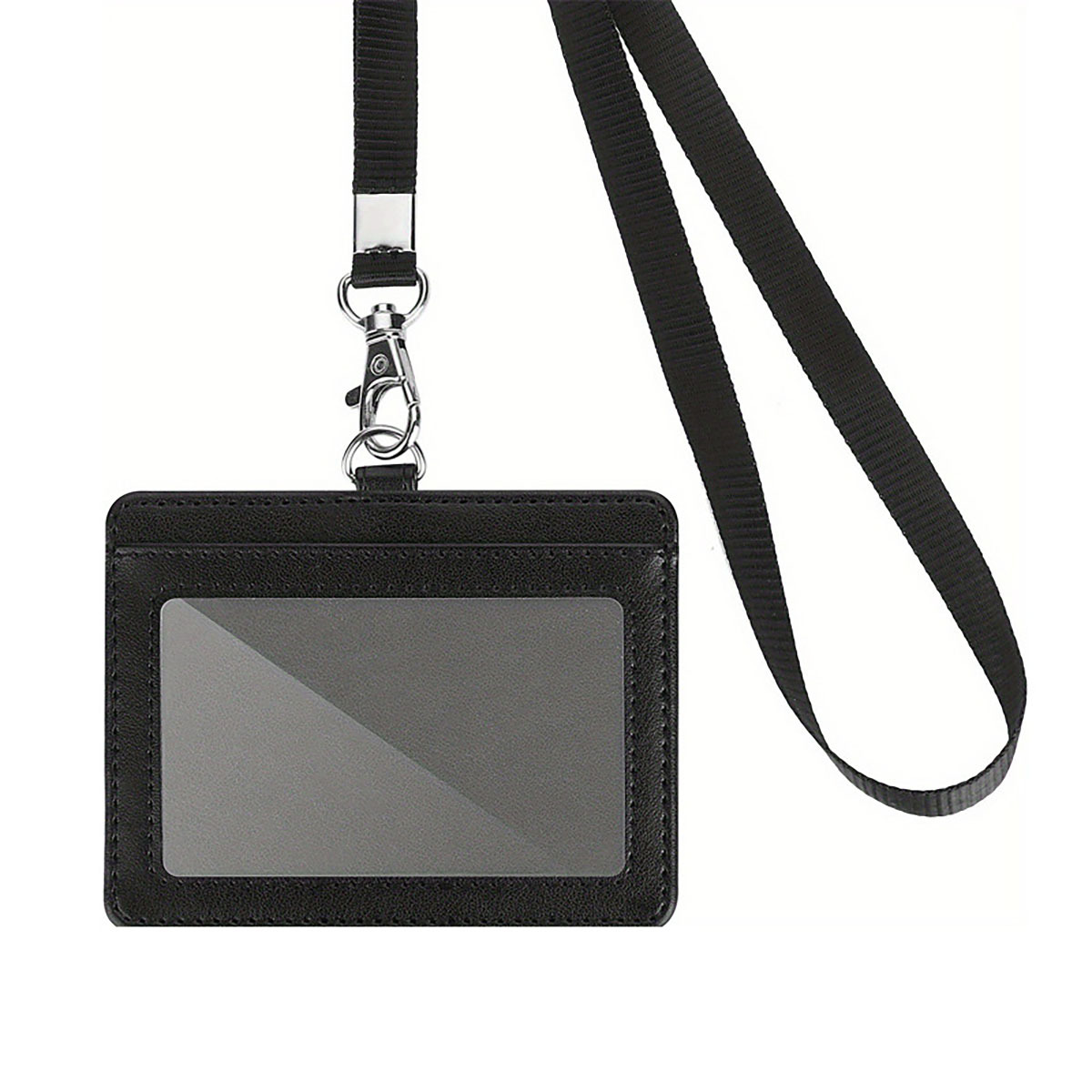 PU Card Sleeve With Retractable Badge Reel