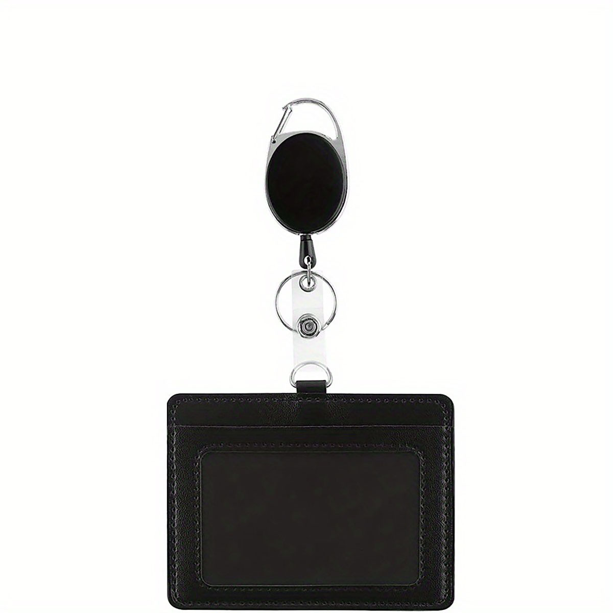 PU Card Sleeve With Retractable Badge Reel