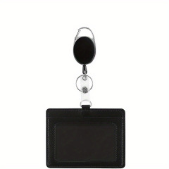 PU Card Sleeve With Retractable Badge Reel