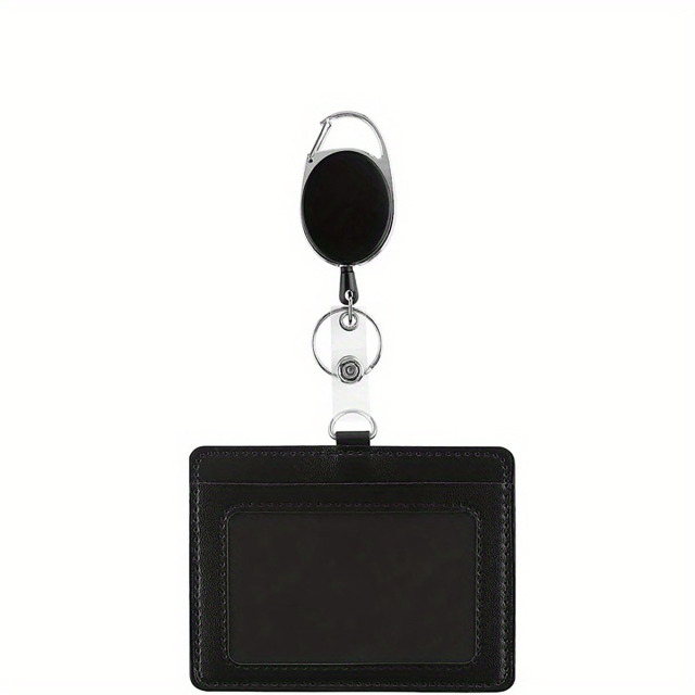 PU Card Sleeve With Retractable Badge Reel