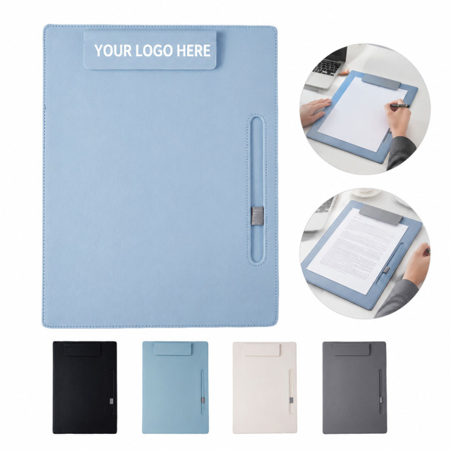 PU Leather Magnetic Clipboard