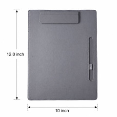 PU Leather Magnetic Clipboard