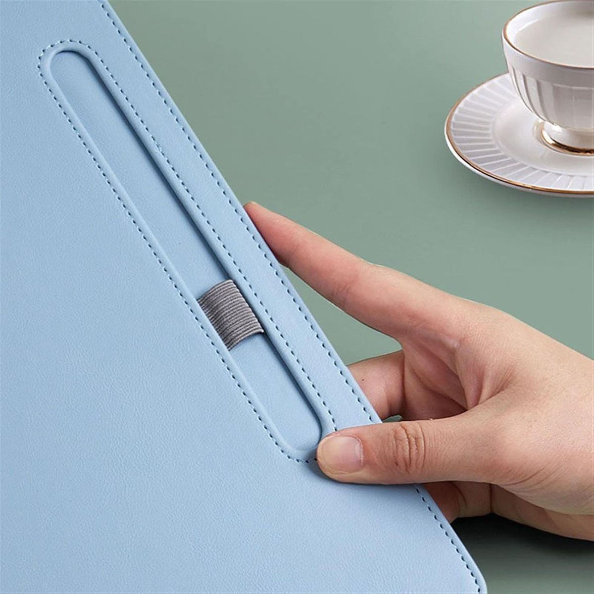 PU Leather Magnetic Clipboard