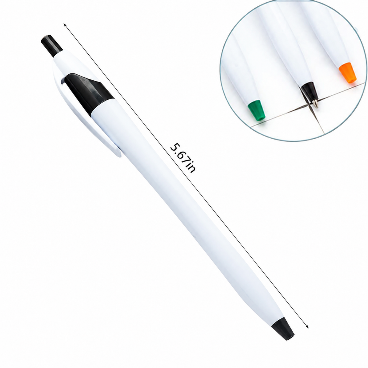 Plastic Javelin Ballpoint Pen