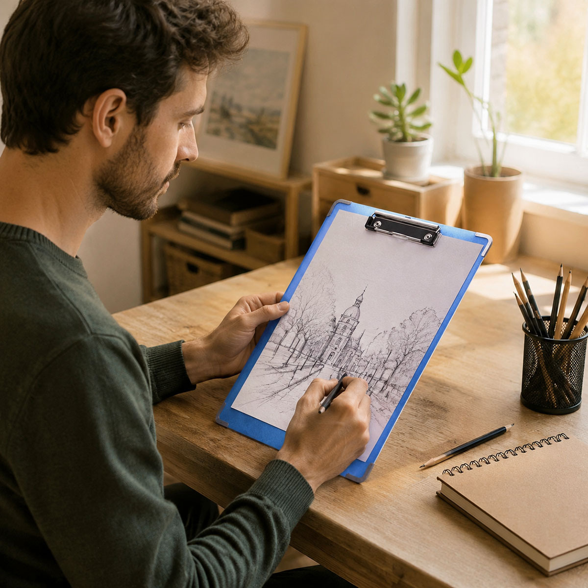 Plywood Sketching Board