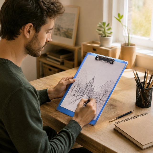 Plywood Sketching Board