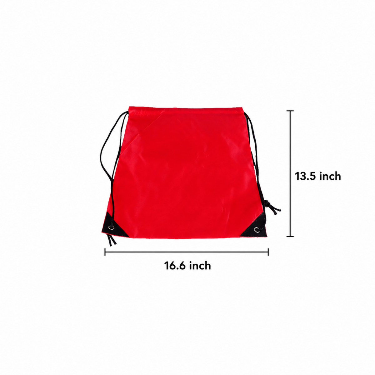 Polyester Drawstring Sports Bag Gym Backpack