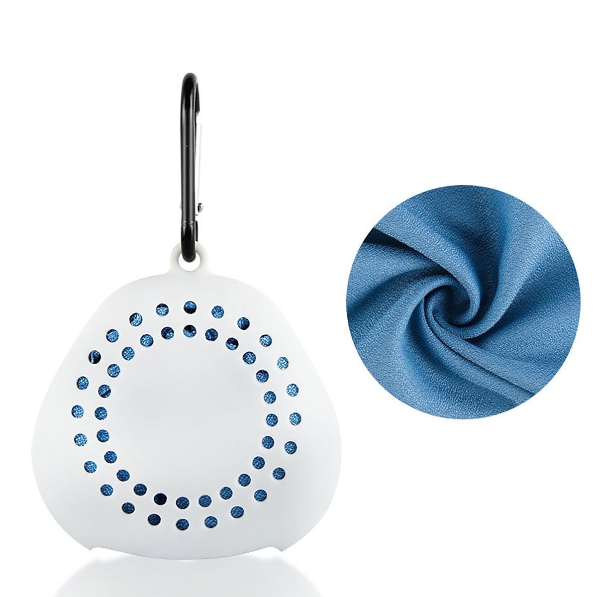 Portable Cooling Towel with Silicone Case