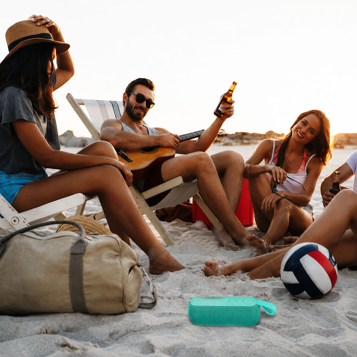 Portable Fabric Wireless Bluetooth Speaker