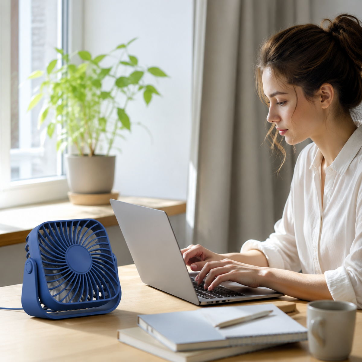 Portable USB Desk Fan