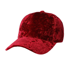 Premium Velvet Baseball Cap