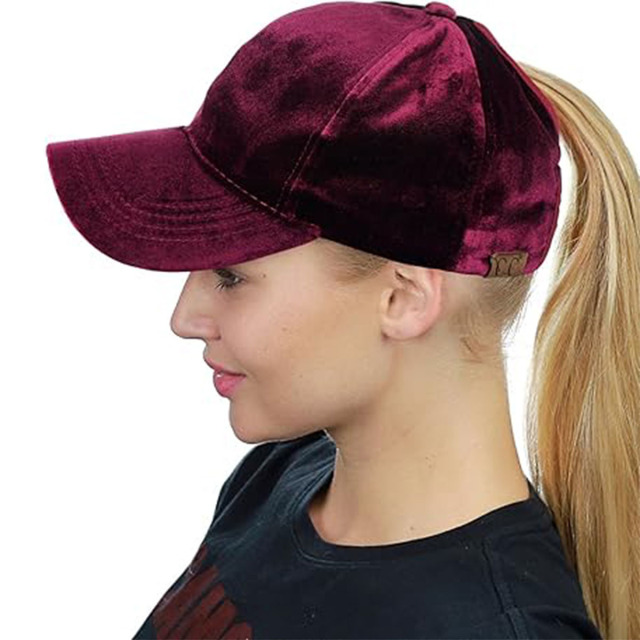Premium Velvet Baseball Cap