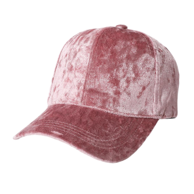Premium Velvet Baseball Cap