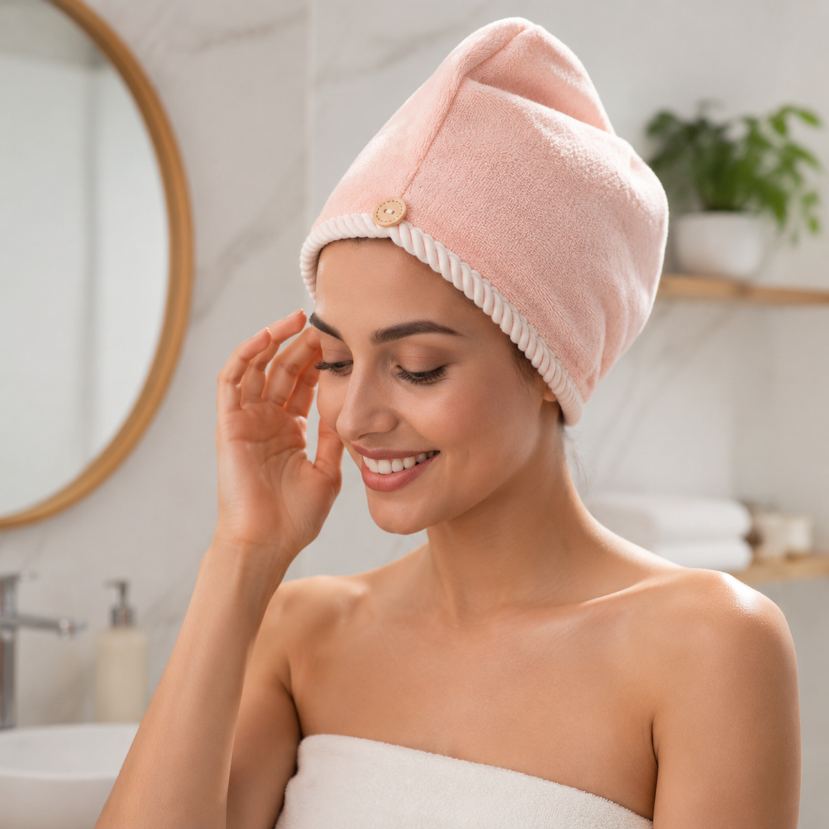 Quick Dry Hair Towel Cap