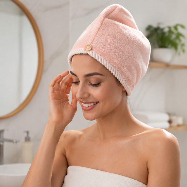Quick Dry Hair Towel Cap