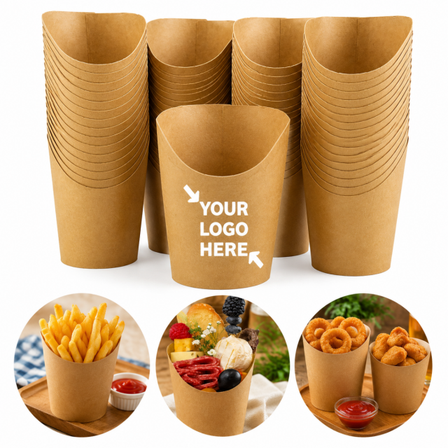 Quick Serve French Fries Cups