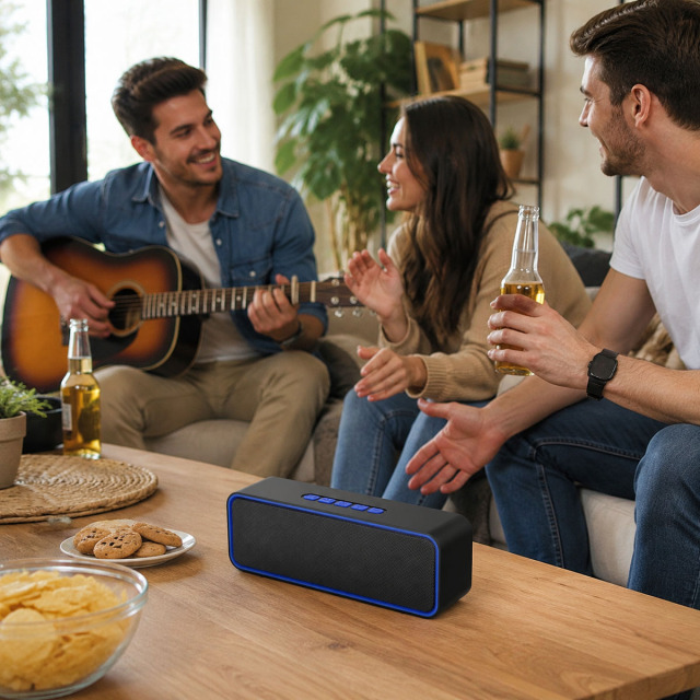 Rectangular Bluetooth Subwoofer Speaker