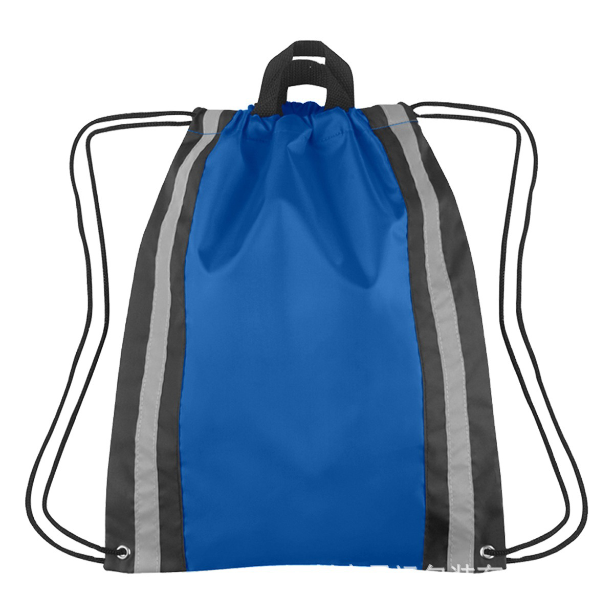 Reflective Stripes Drawstring Backpack