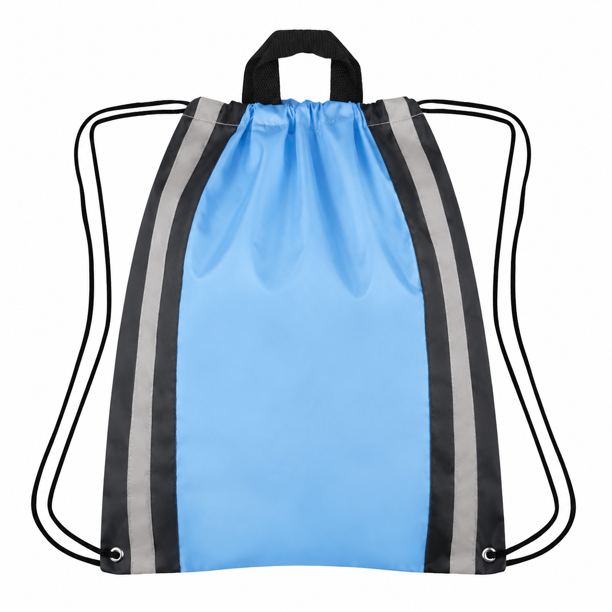 Reflective Stripes Drawstring Backpack