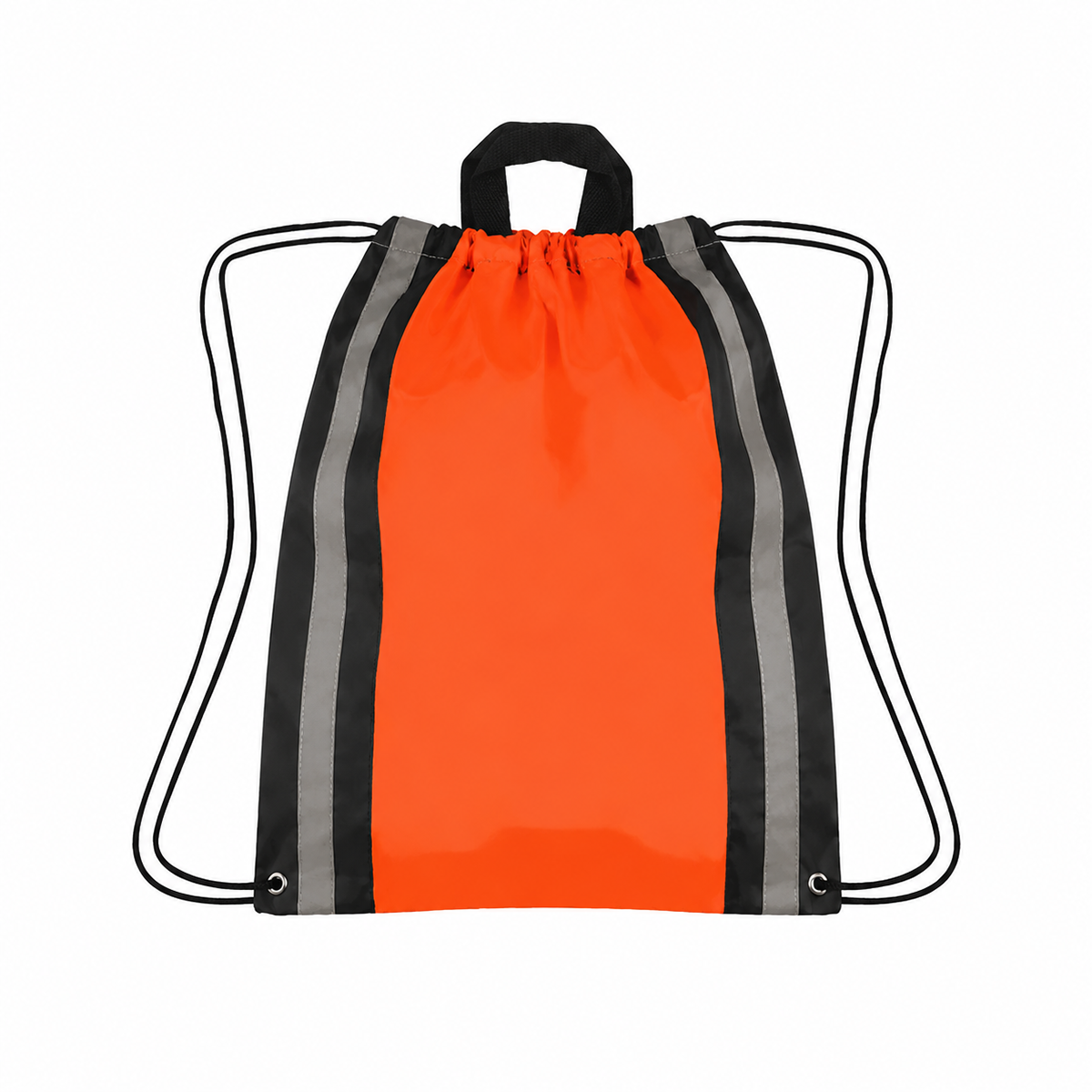 Reflective Stripes Drawstring Backpack