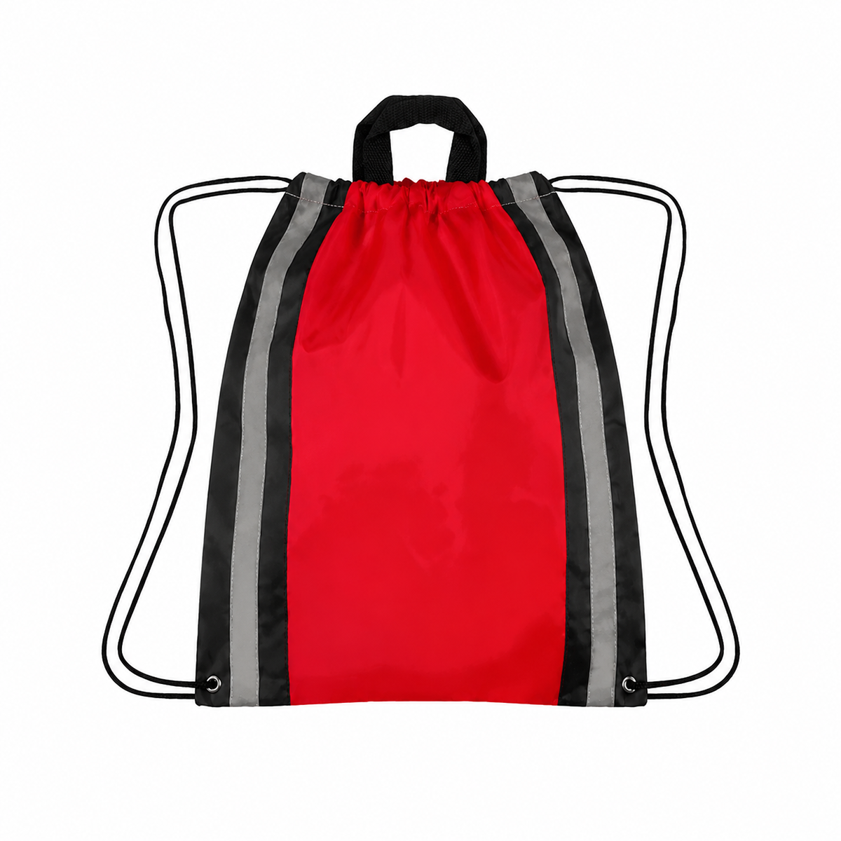 Reflective Stripes Drawstring Backpack