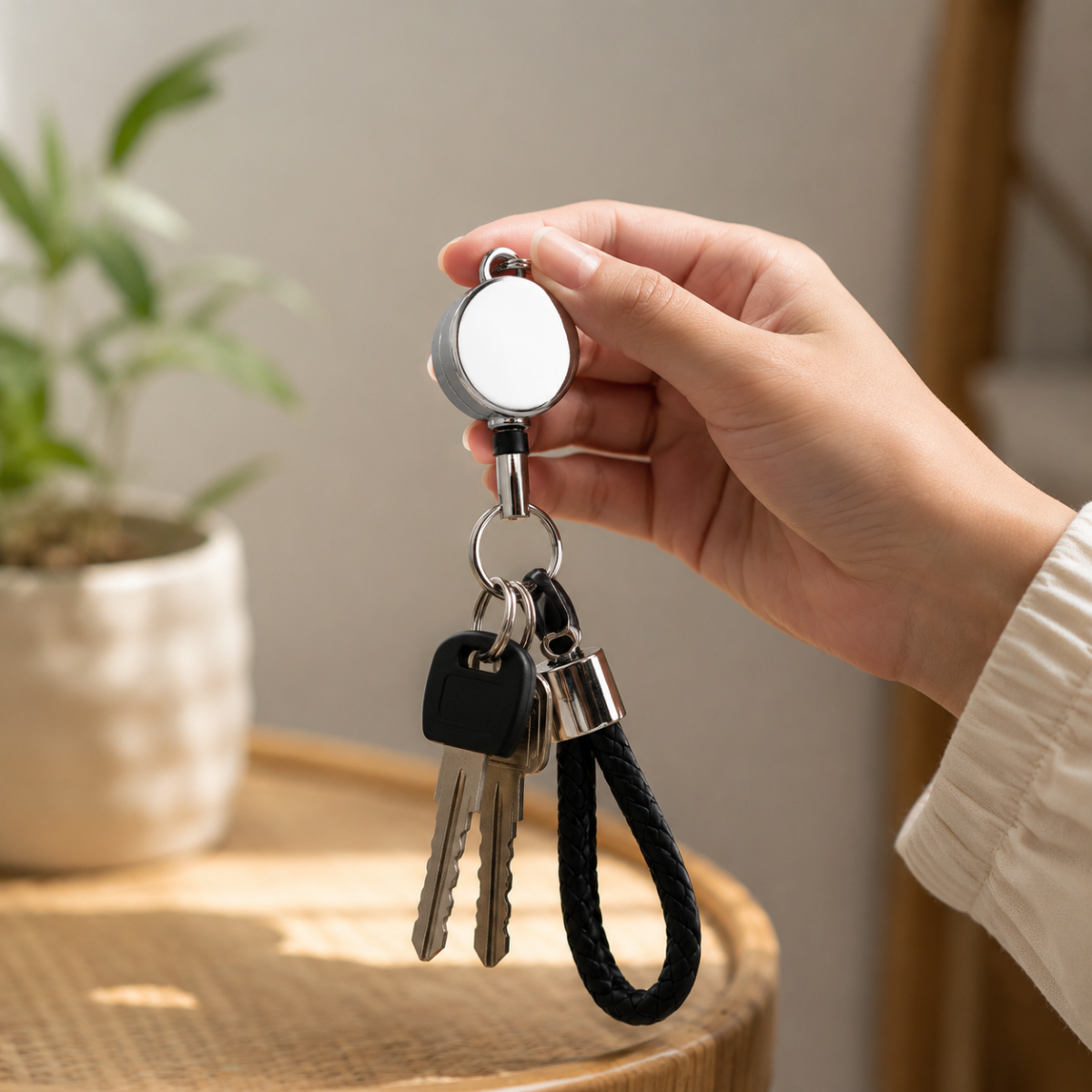 Retractable Anti-Theft Key Chain Reel
