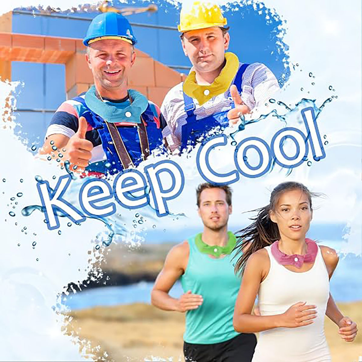Reusable Cooling Neck Wrap