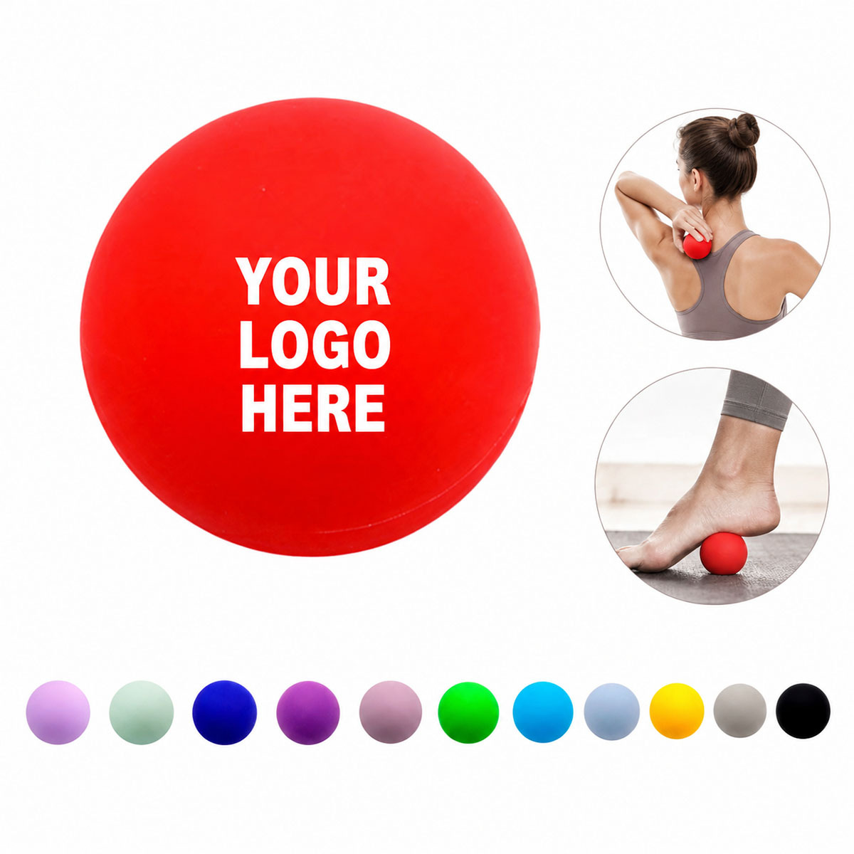 Silicone Muscle Release Ball