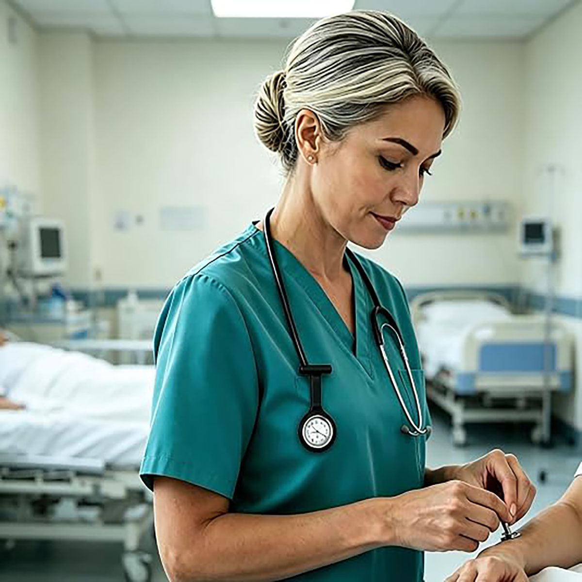 Silicone Nurse Watch